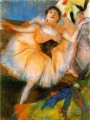 seated dancer 1 Edgar Degas